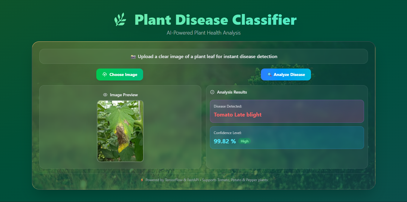Plant Disease Classifier